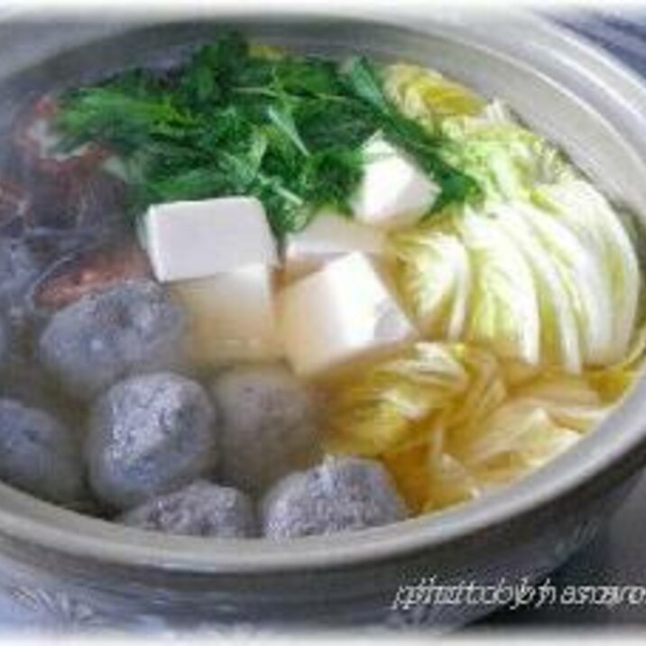 カルシウムたっぷり いわしのつみれ鍋 レシピ 作り方 By はなまる子 楽天レシピ カルシウムたっぷり いわしのつみれ鍋 レシピ 作り方 By はなまる子 楽天レシピ